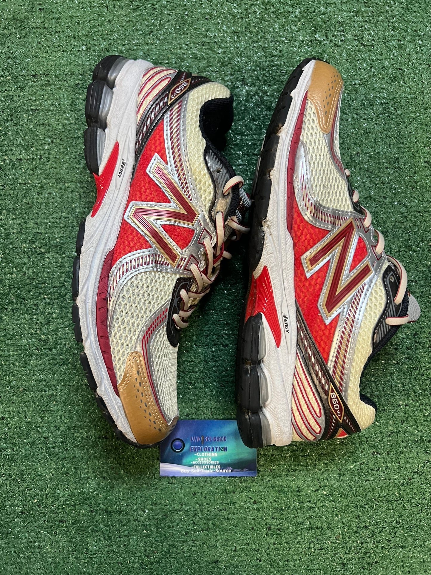 New Balance 860v2 X Aime Leon dore red size 12men/13.5women