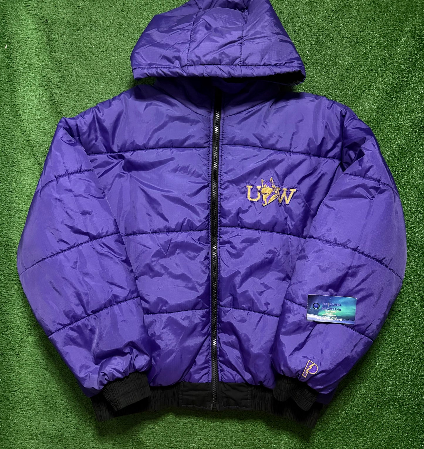 Vintage Washington Huskies Jacket Reversible Pro Player