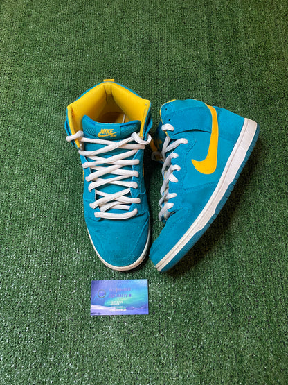 Nike SB Dunk High Pro Tropical Teal size 9.5men/11women