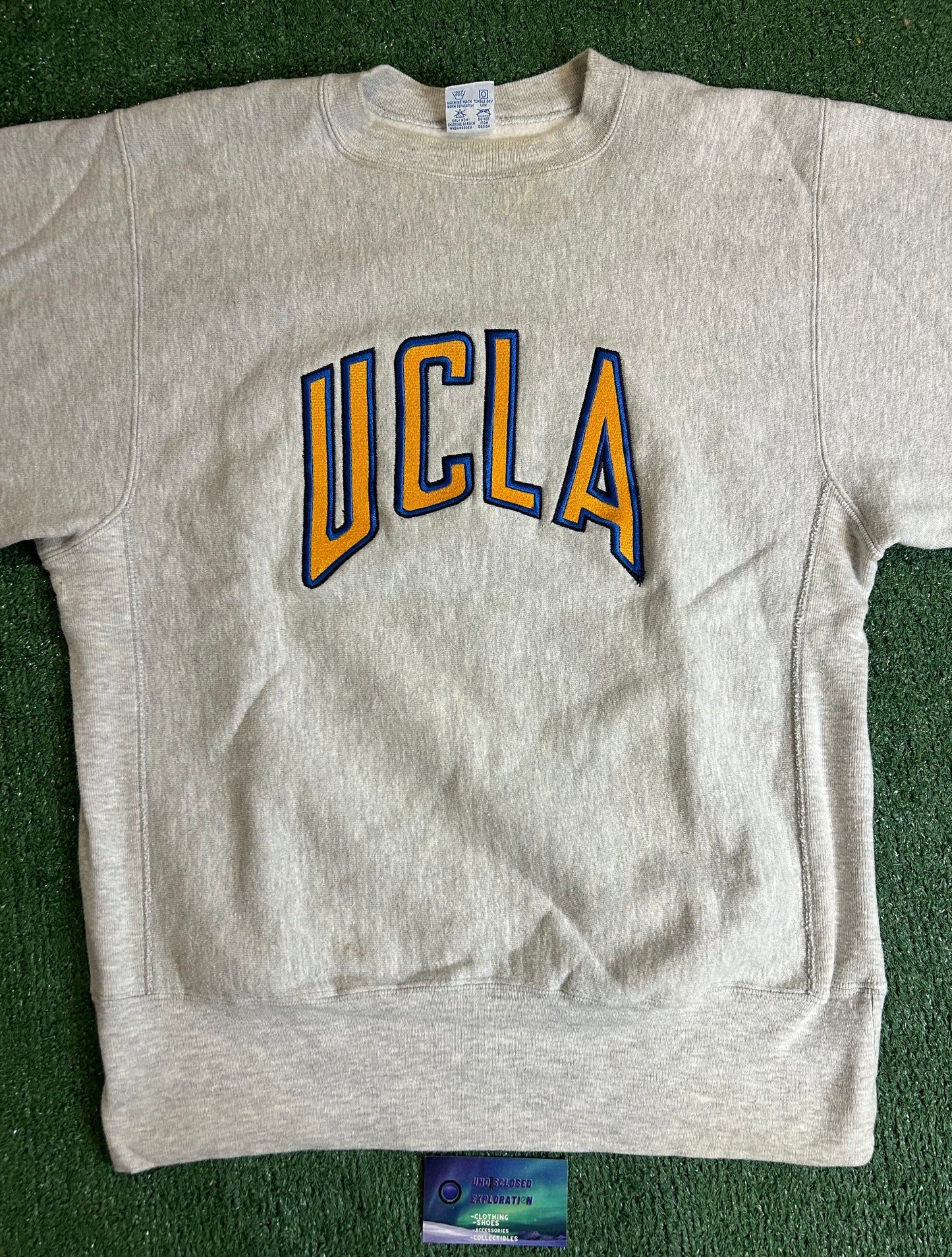 Vintage 1990s Ucla reverse weave champion crewneck