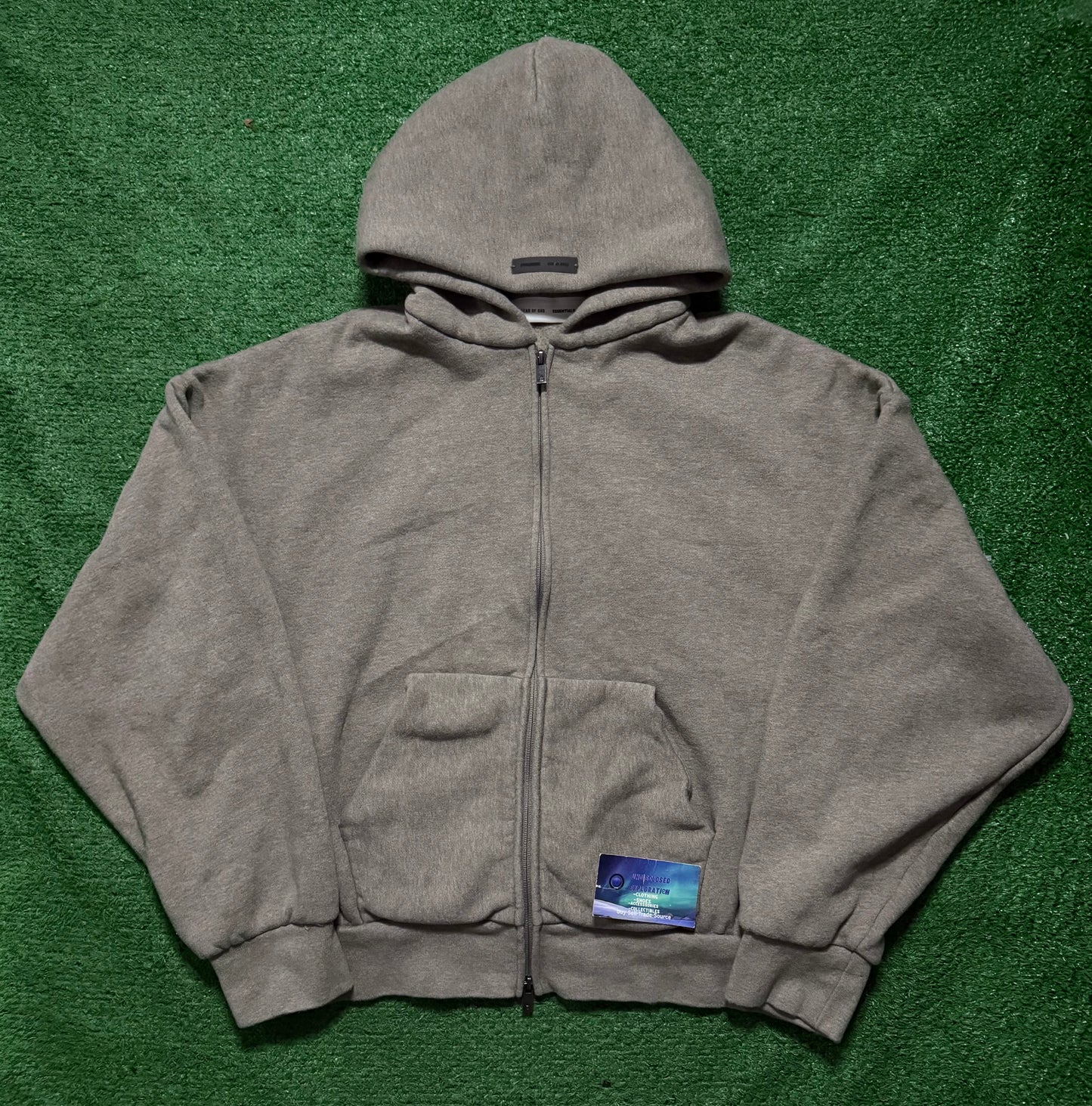 Fear Of God Essentials Zip Up Hoodie