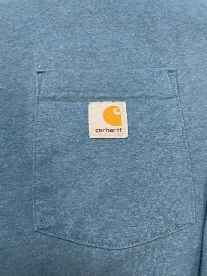 Carhartt light blue longsleeve tee