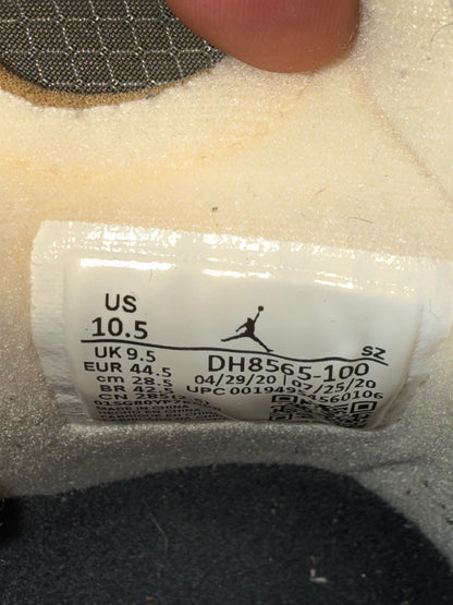 Jordan 5 Off White Sail 10.5 Men/12 Women “Preowned”