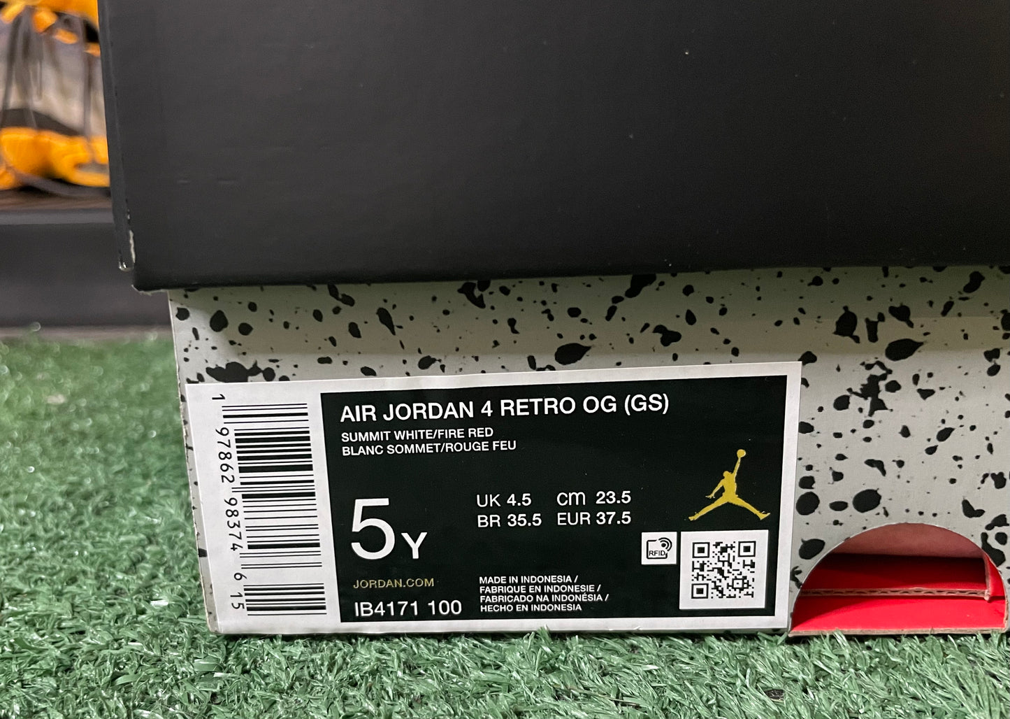 Air Jordan 4 white cement 2025
