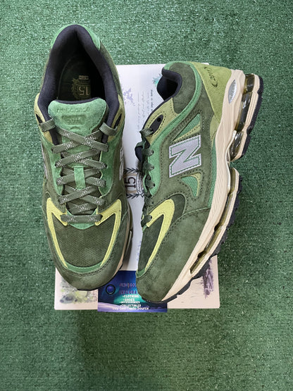 KITH x New Balance 2011 leaf green