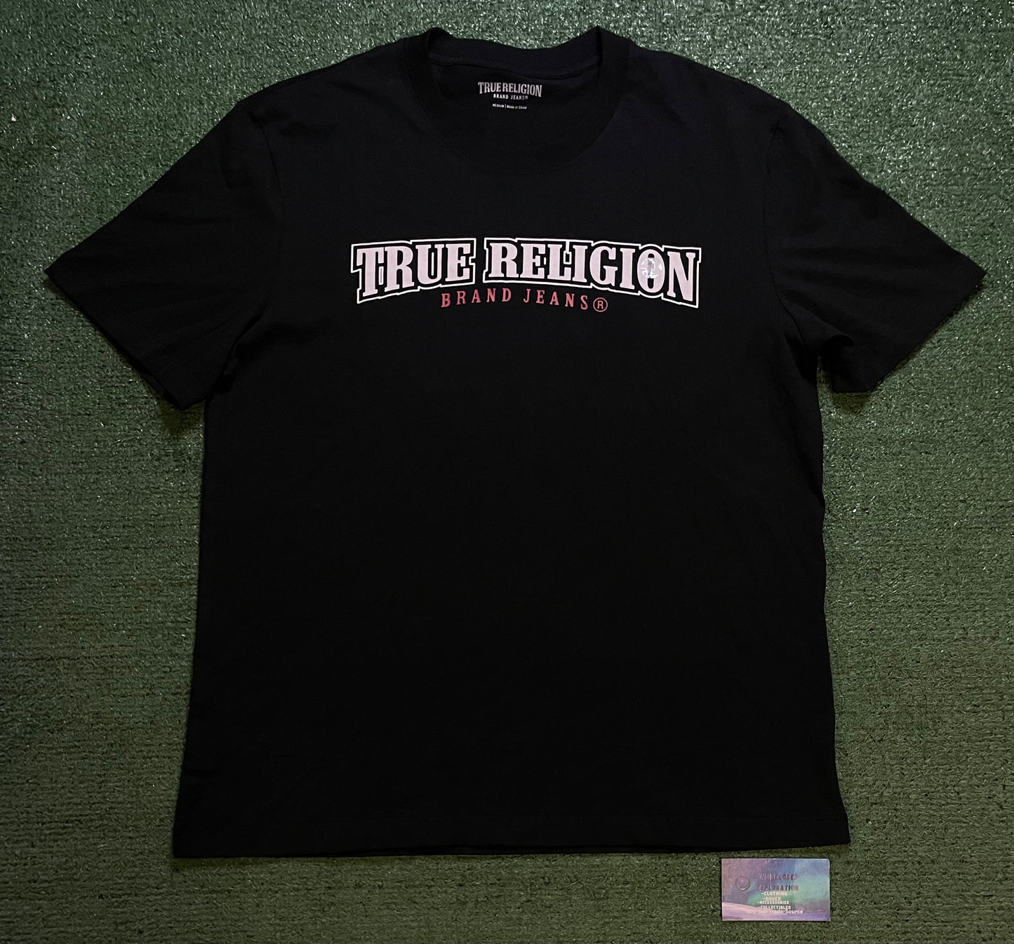 True Religion jet black tour tee