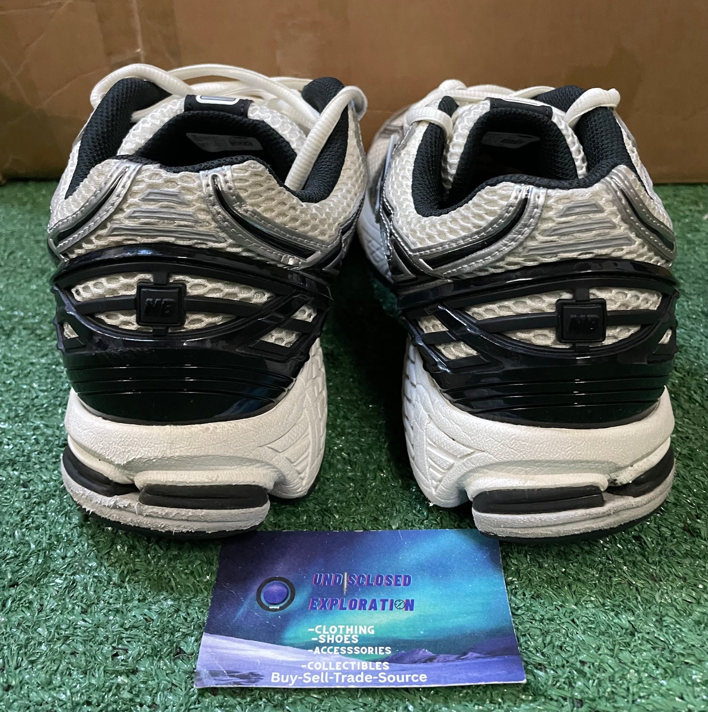 New Balance 1906r silver black size 12men/13.5women