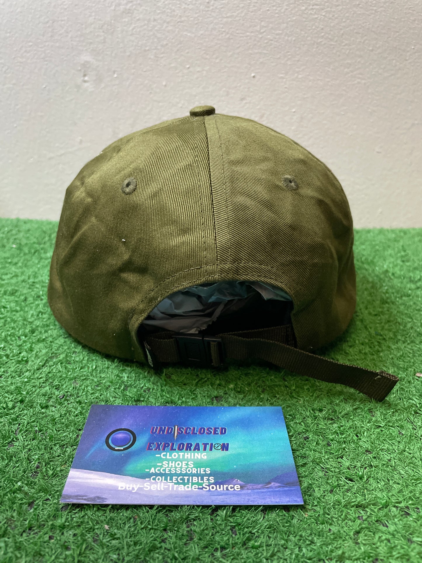 Rei olive green for life outside hat