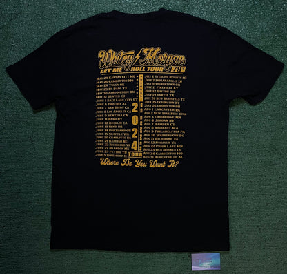 Whitey Morgan tour 2024 tee