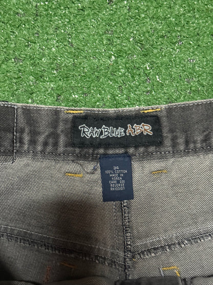 Vintage Raw Blue Jorts