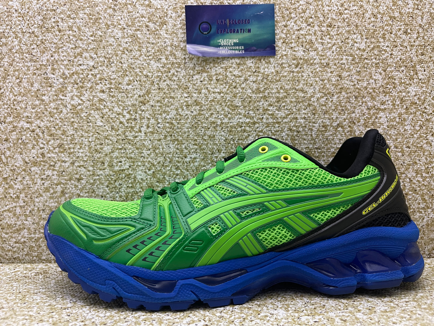 ASICS Gel-Kayano 14 Field Trip Recordings Fern Green 9.5 Men/11 Women “Preowned”