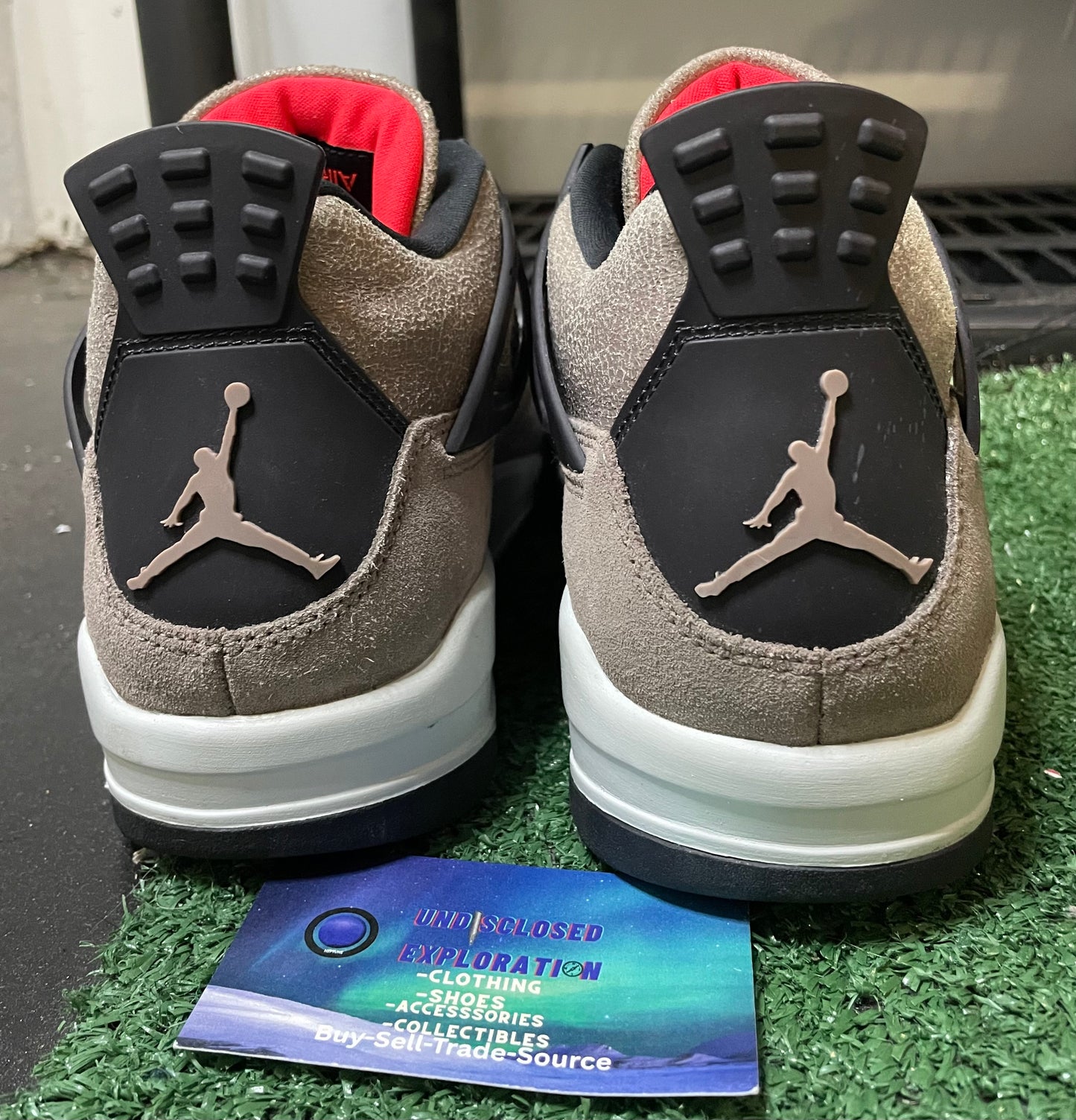 Air Jordan 4 taupe size 10men/11.5women