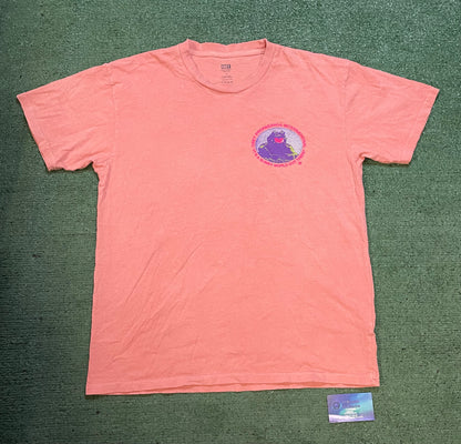 Obey Slimy world orange tee