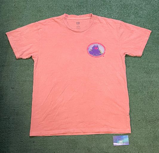 Obey Slimy world orange tee