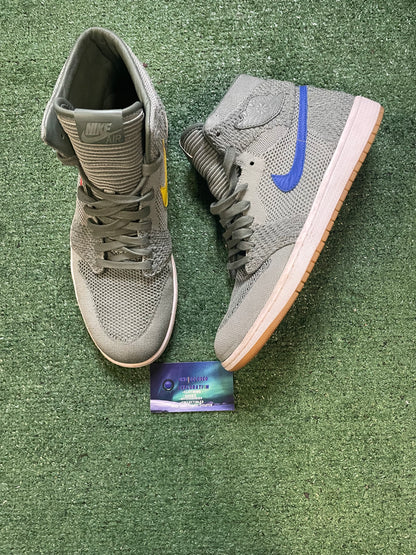 Air Jordan 1 high flyknit clay green size 11men/12.5women