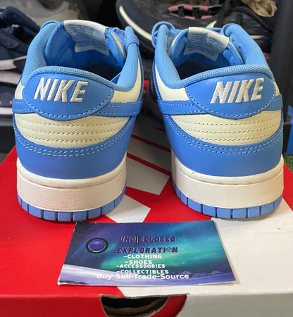 Nike Dunk low university blue coconut milk size 10men/11.5women