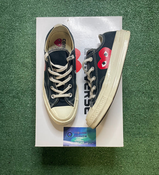 Comme Des Garçon play x converse size 4men/6women