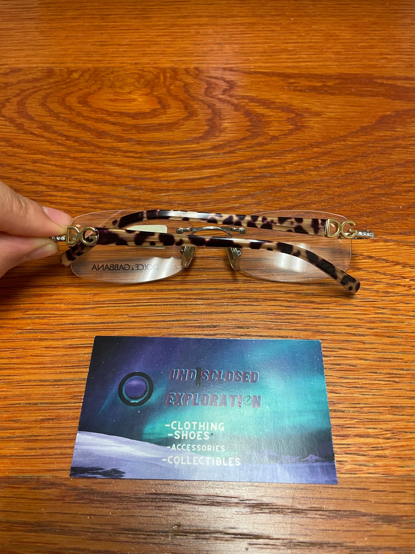 Dolce & Gabanna 1150B 228 leopard glasses