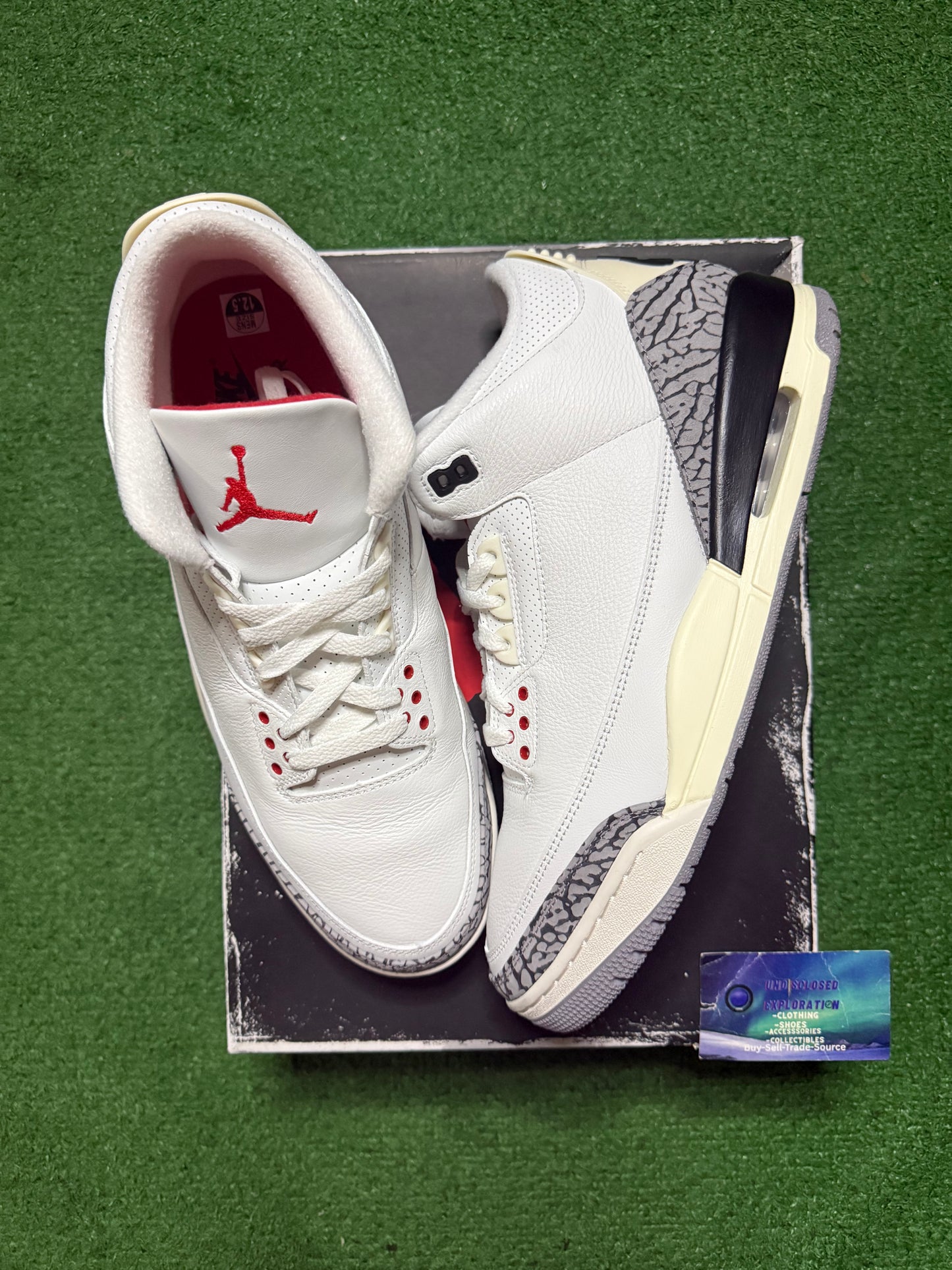 Jordan 3 White Cement Reimagined 12.5 Men “Preowned”