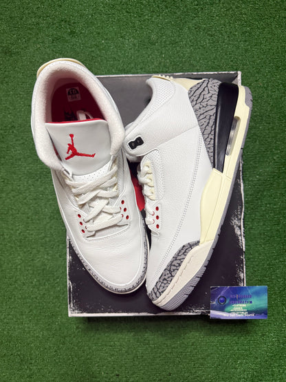Jordan 3 White Cement Reimagined 12.5 Men “Preowned”
