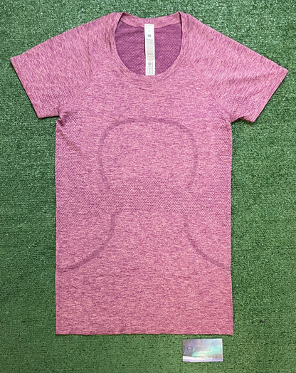 lululemon swiftly tech short sleeve 2.0 pink haze