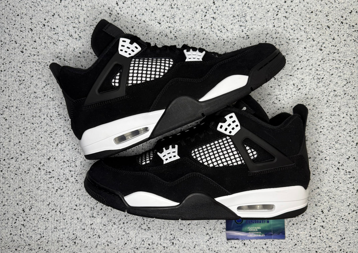 Jordan 4 White Thunder