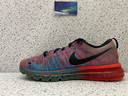 Nike Flynit Air Max Blue Lagoon 11.5 Men/13 Women “Preowned”