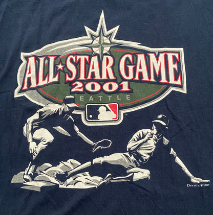 Vintage 2001 MLB All Star Game Seattle mariners Tee