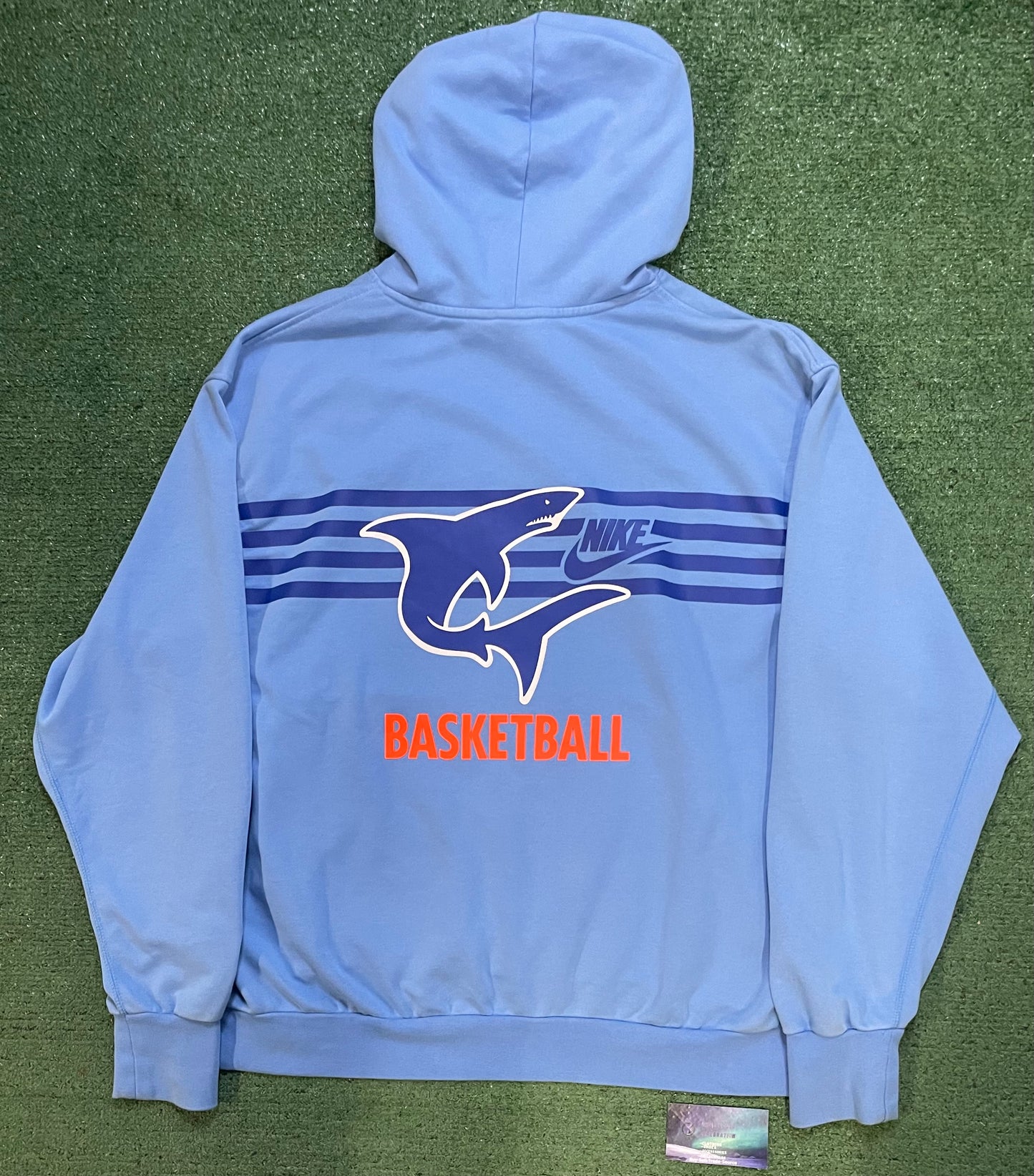 Nike sharks basketball hoodie