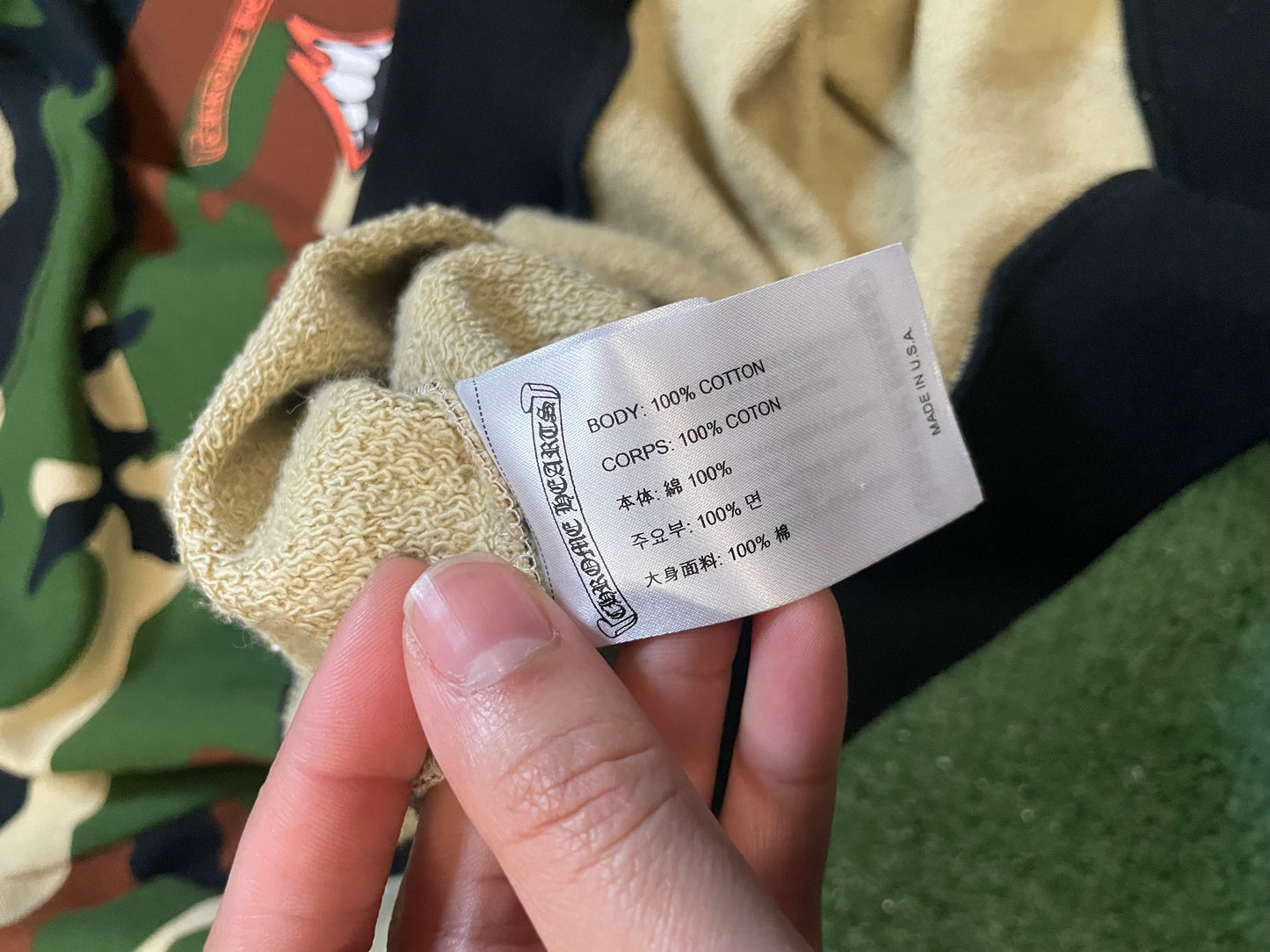Chrome Hearts Matty boy caution crewneck