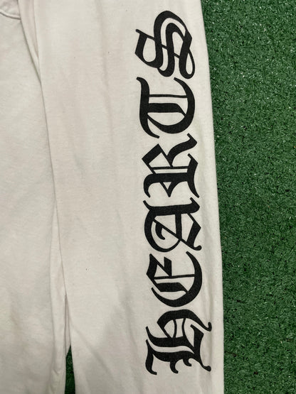 Chrome Hearts neck logo white longsleeve