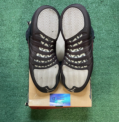 Air Jordan 12 a ma maniere black size 11men/12.5women
