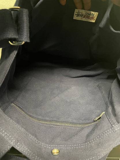 Stussy Canvas Crossbody navy blue Bag