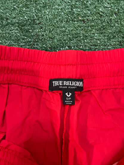 True Religion Red Track Pants