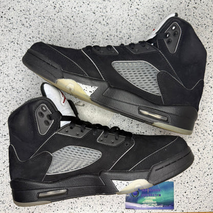 Jordan 5 Black Metallic Reimagined 8.5 Men “Preowned”