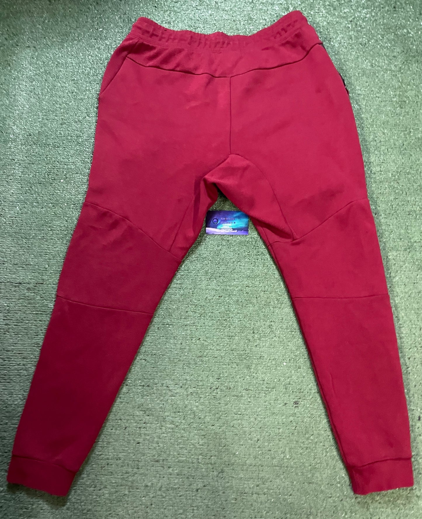 Nike tech fleece red sweatpants