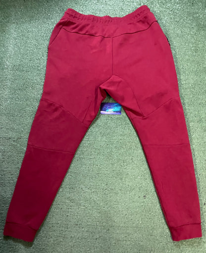 Nike tech fleece red sweatpants