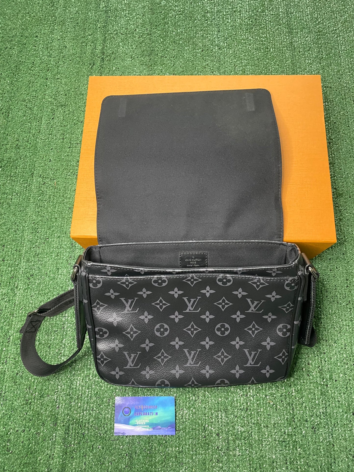 Louis Vuitton district Pm monogram eclipse M46255 shoulder bag