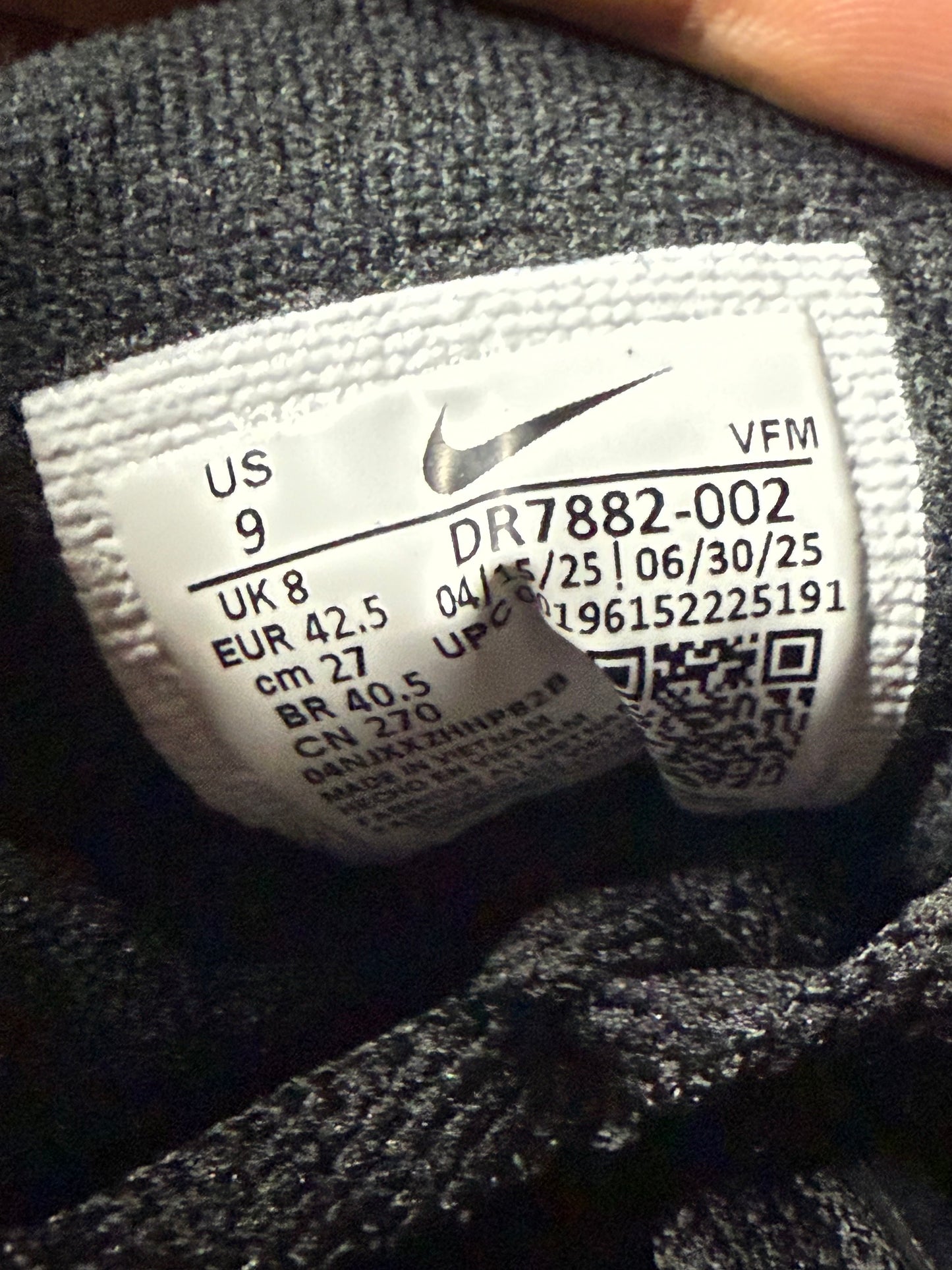 Nike Court Vision Mid Black