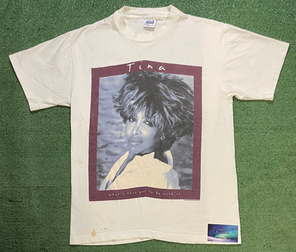 Vintage 1990s Tina Turner what’s love tour tee
