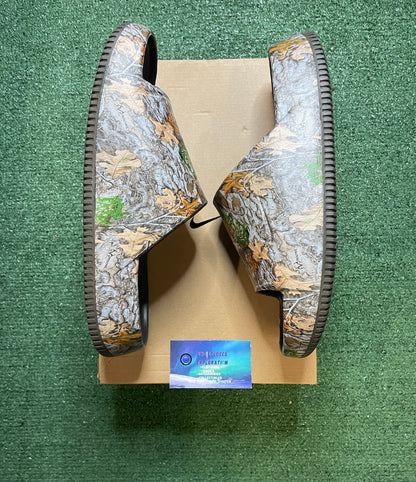 Nike Calm real tree camo slides