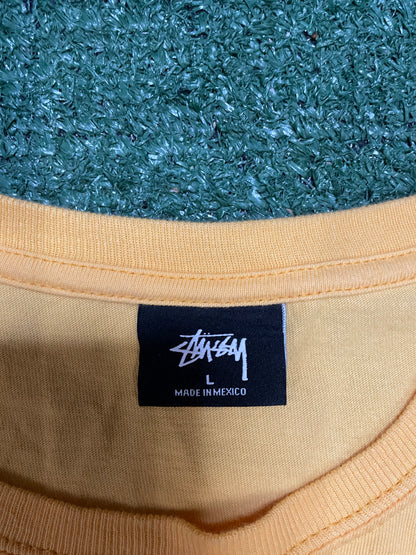 Stussy Corp international yellow longsleeve
