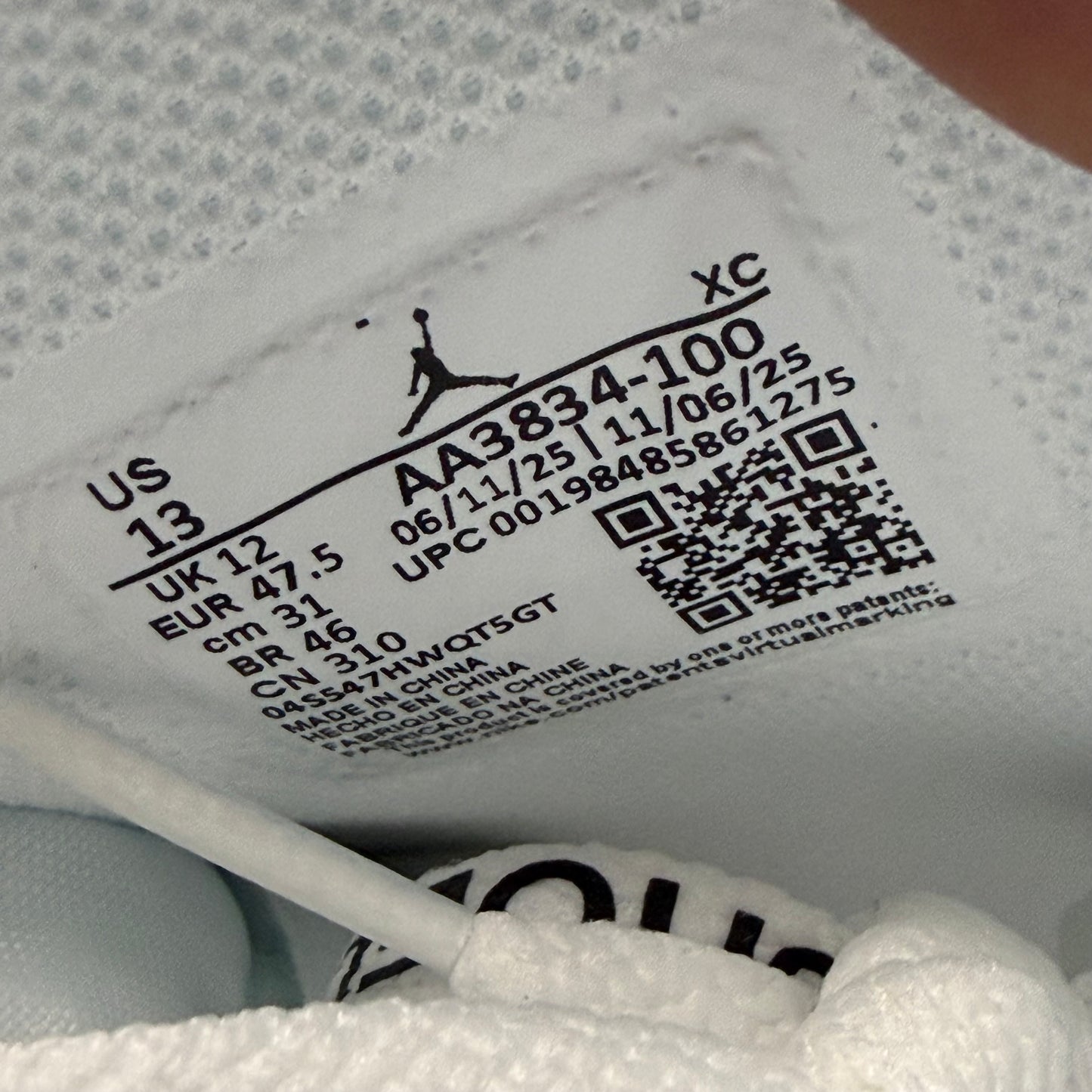 Jordan 1 V.A.A Alaska Off-White