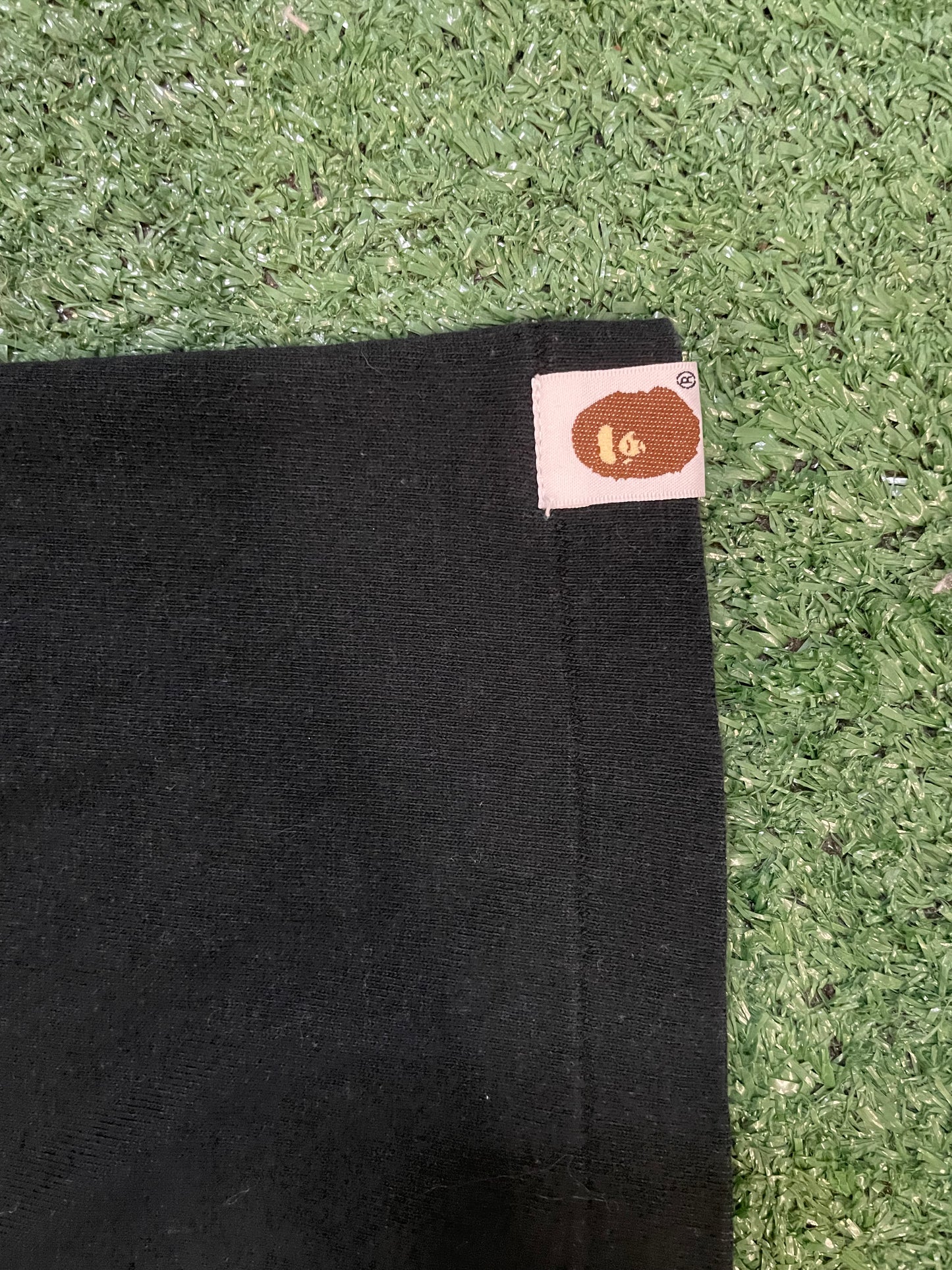 Bape college tee black