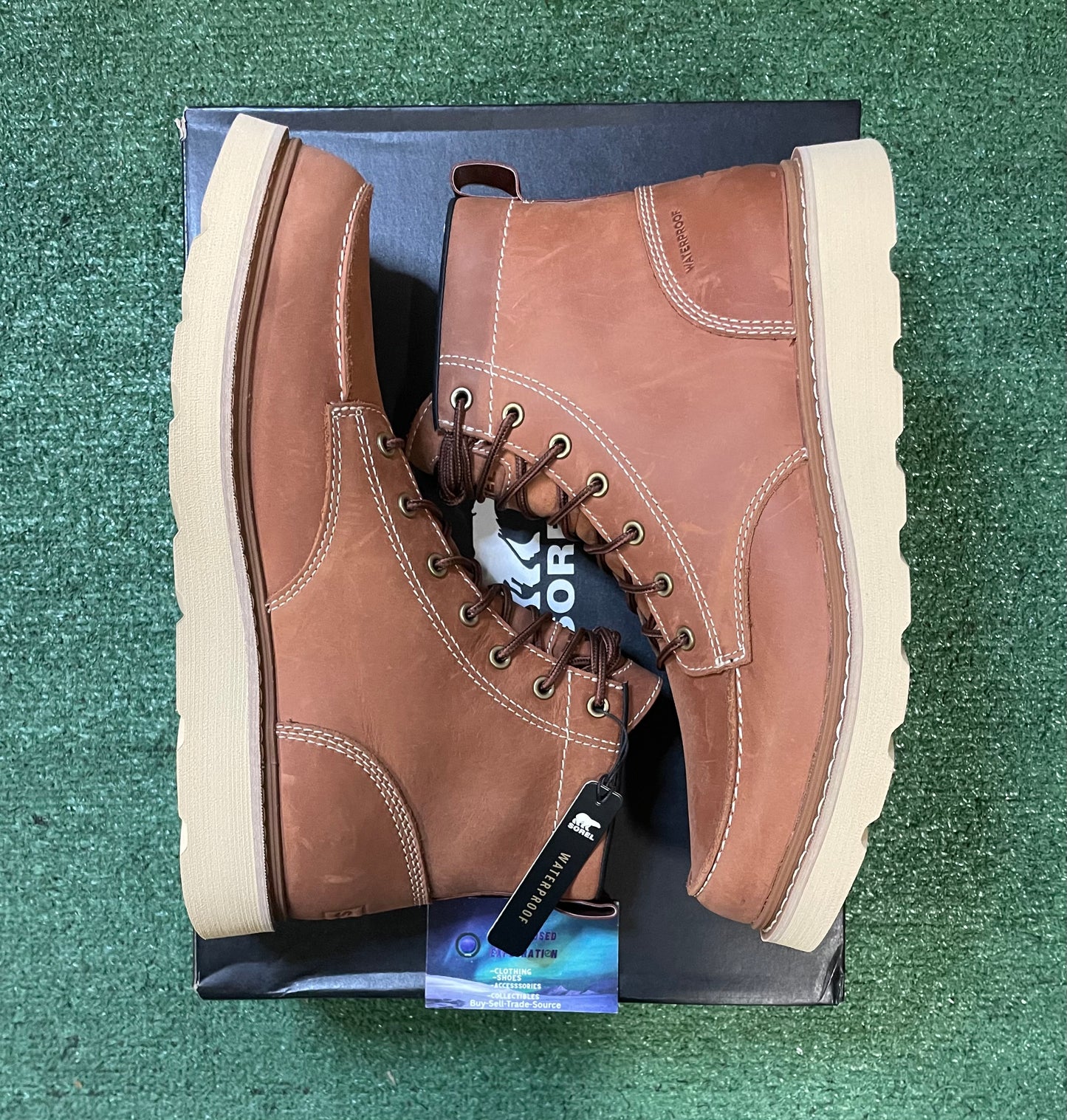 Sorel slabtown 62 brown boots