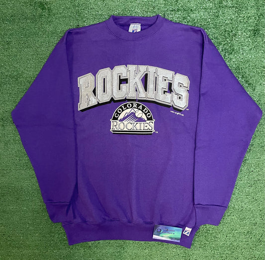 Vintage 1990s Colorado Rockies Crewneck