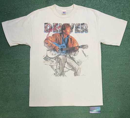 Vintage 1990s John Denver concert tee