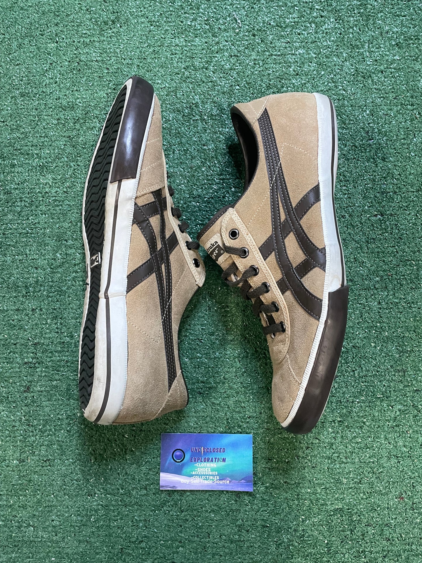 ASICS rotation 77 Onitsuka Tiger beige/brown size 12men/13.5women