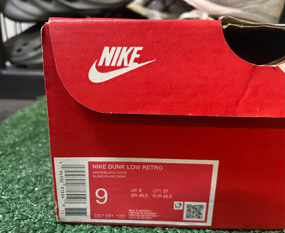 Nike Dunk Low black and white panda size 9men/10.5women