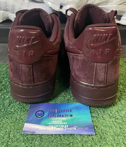 Nike Air Force 1 low burgundy crush size 8.5men/10women